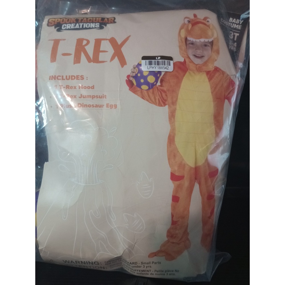 Spooktacular Creations T-Rex Baby Costume 3T Dinosaur